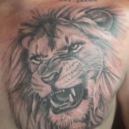 Leeuw tattoo